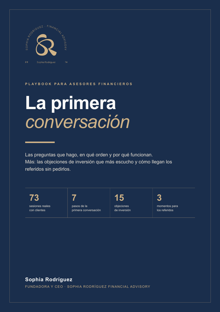 Portada del playbook La primera conversación